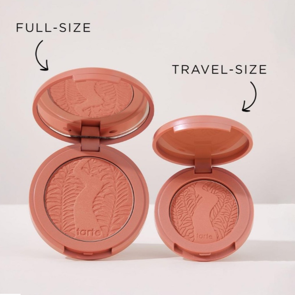 TARTE Amazonian Clay 12hr Blush Captivating (Peach) Purse Mini Fun Size - Picture 11 of 15